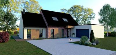 Programme terrain + maison à Caudry en Nord (59) de 165 m² à vendre au prix de 394000€ - 1