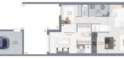 Programme terrain + maison à Courlon-sur-Yonne en Yonne (89) de 110 m² à vendre au prix de 373000€ - 4