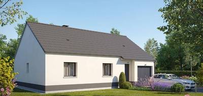 Programme terrain + maison à Crosville-la-Vieille en Eure (27) de 74 m² à vendre au prix de 195300€ - 1