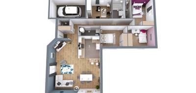 Programme terrain + maison à Camblanes-et-Meynac en Gironde (33) de 100 m² à vendre au prix de 348092€ - 3