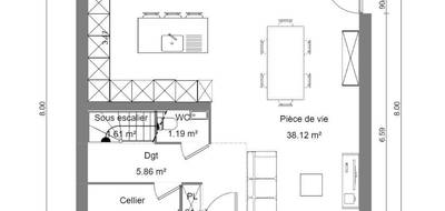 Programme terrain + maison à Vitry-en-Artois en Pas-de-Calais (62) de 100 m² à vendre au prix de 266000€ - 4