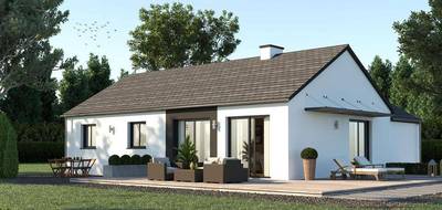 Programme terrain + maison à Plomodiern en Finistère (29) de 80 m² à vendre au prix de 269000€ - 1