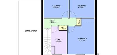 Programme terrain + maison à Tomblaine en Meurthe-et-Moselle (54) de 101 m² à vendre au prix de 329000€ - 4