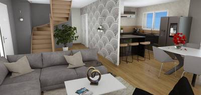 Programme terrain + maison à Préaux en Seine-Maritime (76) de 105 m² à vendre au prix de 228000€ - 2