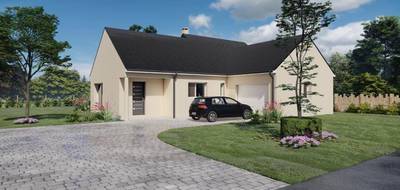 Programme terrain + maison à Morannes sur Sarthe-Daumeray en Maine-et-Loire (49) de 100 m² à vendre au prix de 219850€ - 1