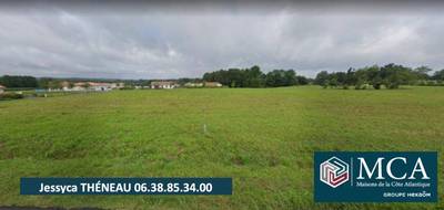 Terrain seul à Cassen en Landes (40) de 1037 m² à vendre au prix de 72590€ - 1