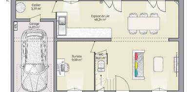 Programme terrain + maison à Gometz-la-Ville en Essonne (91) de 90 m² à vendre au prix de 470087€ - 4
