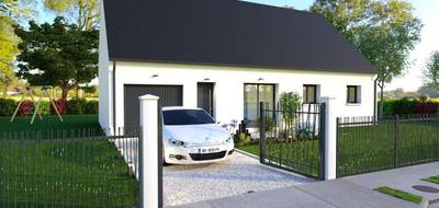 Programme terrain + maison à Manthelan en Indre-et-Loire (37) de 95 m² à vendre au prix de 229160€ - 1