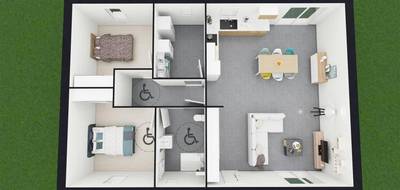 Programme terrain + maison à Dierre en Indre-et-Loire (37) de 80 m² à vendre au prix de 203050€ - 3