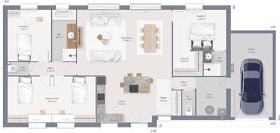 Programme terrain + maison à Méry-Prémecy en Marne (51) de 120 m² à vendre au prix de 289000€ - 4