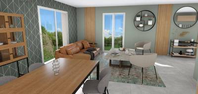 Programme terrain + maison à Mesnil-Panneville en Seine-Maritime (76) de 134 m² à vendre au prix de 362000€ - 2