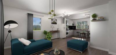 Programme terrain + maison à Mont-sous-Vaudrey en Jura (39) de 85 m² à vendre au prix de 178600€ - 3