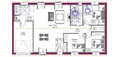 Programme terrain + maison à Auros en Gironde (33) de 90 m² à vendre au prix de 214000€ - 3
