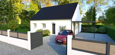 Programme terrain + maison à Sonzay en Indre-et-Loire (37) de 80 m² à vendre au prix de 209000€ - 1