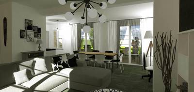 Programme terrain + maison à Tigeaux en Seine-et-Marne (77) de 84 m² à vendre au prix de 298500€ - 2