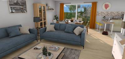 Programme terrain + maison à Saint-Jean-du-Cardonnay en Seine-Maritime (76) de 113 m² à vendre au prix de 411500€ - 2