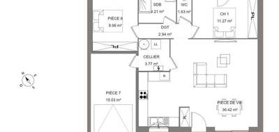 Programme terrain + maison à Vendres en Hérault (34) de 70 m² à vendre au prix de 268000€ - 3