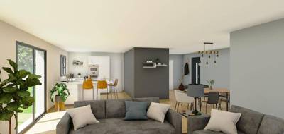 Programme terrain + maison à Saint-Étienne-des-Oullières en Rhône (69) de 110 m² à vendre au prix de 344900€ - 4