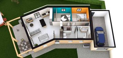 Programme terrain + maison à Laragne-Montéglin en Hautes-Alpes (05) de 83 m² à vendre au prix de 329499€ - 4