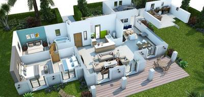 Programme terrain + maison à Draguignan en Var (83) de 115 m² à vendre au prix de 429000€ - 2