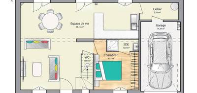 Programme terrain + maison à Dannemois en Essonne (91) de 90 m² à vendre au prix de 315900€ - 4