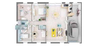 Programme terrain + maison à Saint-Viaud en Loire-Atlantique (44) de 70 m² à vendre au prix de 139426€ - 4