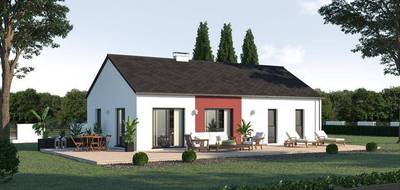 Programme terrain + maison à Saint-Yvi en Finistère (29) de 82 m² à vendre au prix de 241553€ - 1