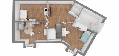 Programme terrain + maison à Moissey en Jura (39) de 109 m² à vendre au prix de 234410€ - 4