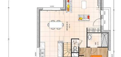 Programme terrain + maison à Morannes sur Sarthe-Daumeray en Maine-et-Loire (49) de 110 m² à vendre au prix de 258000€ - 4