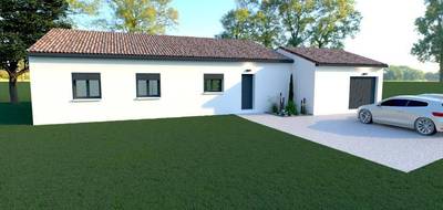Programme terrain + maison à Grospierres en Ardèche (07) de 125 m² à vendre au prix de 358500€ - 1