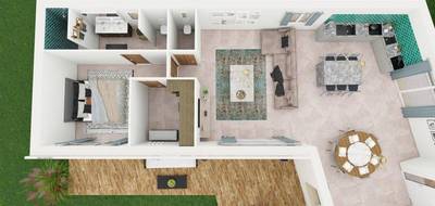 Programme terrain + maison à Le Luc en Var (83) de 148 m² à vendre au prix de 459000€ - 3