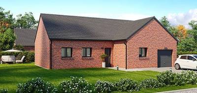 Programme terrain + maison à Flines-lès-Mortagne en Nord (59) de 105 m² à vendre au prix de 274300€ - 1