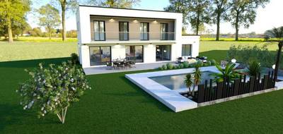 Programme terrain + maison à Saint-Étienne-de-Fontbellon en Ardèche (07) de 145 m² à vendre au prix de 487000€ - 1