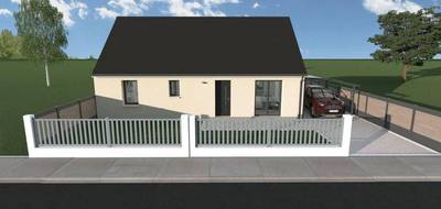 Programme terrain + maison à Charentilly en Indre-et-Loire (37) de 80 m² à vendre au prix de 454800€ - 1
