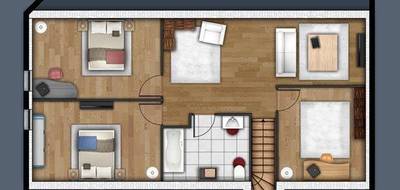 Programme terrain + maison à Maule en Yvelines (78) de 120 m² à vendre au prix de 392400€ - 4