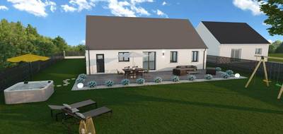 Programme terrain + maison à Courçay en Indre-et-Loire (37) de 89 m² à vendre au prix de 221200€ - 2