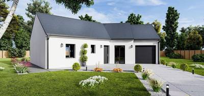 Programme terrain + maison à Voivres-lès-le-Mans en Sarthe (72) de 82 m² à vendre au prix de 202908€ - 1