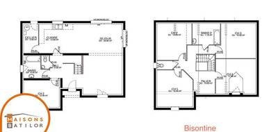 Programme terrain + maison à Champvans en Jura (39) de 149 m² à vendre au prix de 227980€ - 4