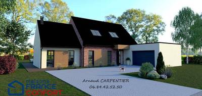 Programme terrain + maison à Ficheux en Pas-de-Calais (62) de 140 m² à vendre au prix de 366917€ - 1