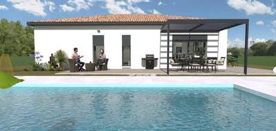 Programme terrain + maison à Saint-Étienne-de-Fontbellon en Ardèche (07) de 112 m² à vendre au prix de 286000€ - 1