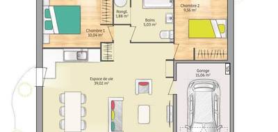 Programme terrain + maison à Buchy en Seine-Maritime (76) de 65 m² à vendre au prix de 183000€ - 4