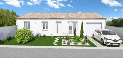 Programme terrain + maison à Saint-Médard-d'Aunis en Charente-Maritime (17) de 80 m² à vendre au prix de 228960€ - 2