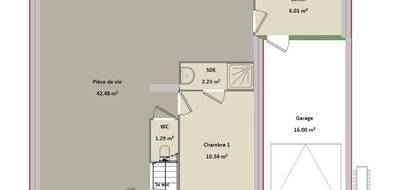 Programme terrain + maison à Angerville en Essonne (91) de 117 m² à vendre au prix de 340044€ - 4