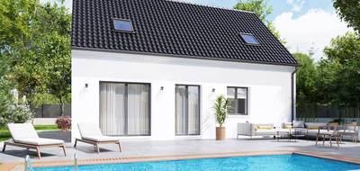 Programme terrain + maison à Hangest-en-Santerre en Somme (80) de 100 m² à vendre au prix de 212967€ - 2