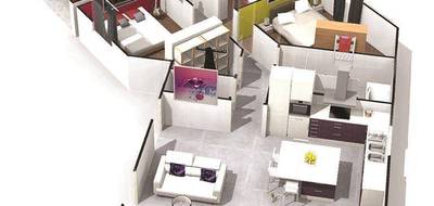 Programme terrain + maison à Marboz en Ain (01) de 90 m² à vendre au prix de 274000€ - 3