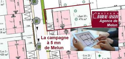 Programme terrain + maison à Maincy en Seine-et-Marne (77) de 96 m² à vendre au prix de 323092€ - 3