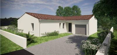 Programme terrain + maison à Tourriers en Charente (16) de 100 m² à vendre au prix de 224800€ - 2