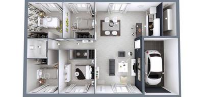 Programme terrain + maison à Marmande en Lot-et-Garonne (47) de 90 m² à vendre au prix de 192000€ - 3
