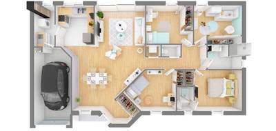 Programme terrain + maison à Saint-Juire-Champgillon en Vendée (85) de 100 m² à vendre au prix de 170666€ - 4
