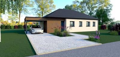Programme terrain + maison à Hermaville en Pas-de-Calais (62) de 90 m² à vendre au prix de 256941€ - 1